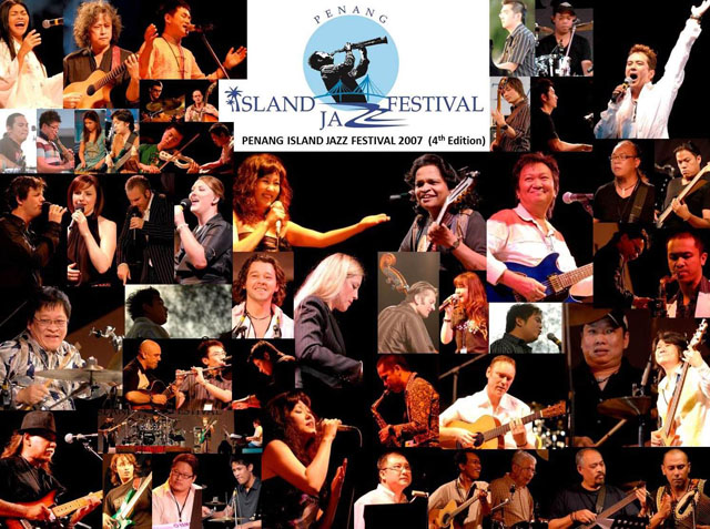 Penang Island Jazz Festival 2007 (Collage)