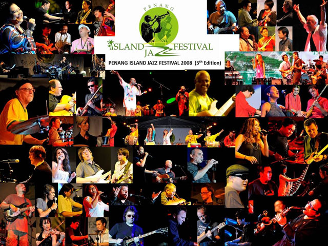 Penang Island Jazz Festival 2008 (Collage)