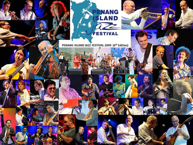 Penang Island Jazz Festival 2009 (Collage)