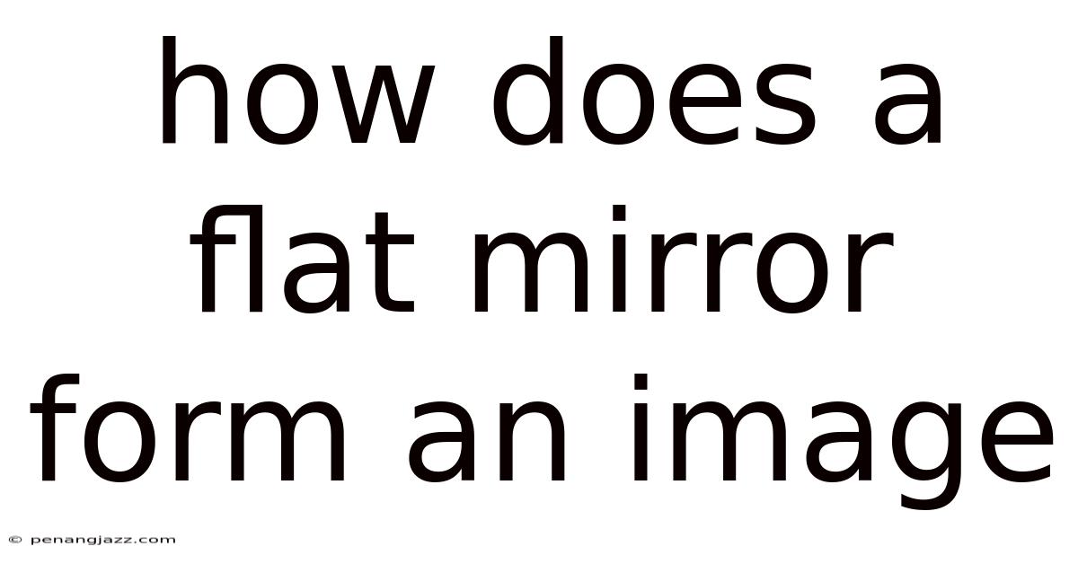 How Does A Flat Mirror Form An Image