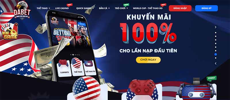 Cổng game Dabet uy tín