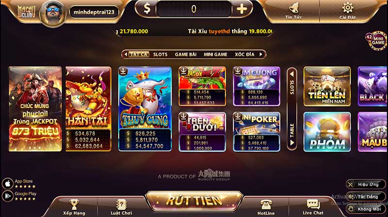 Cổng game cá cược phong phú