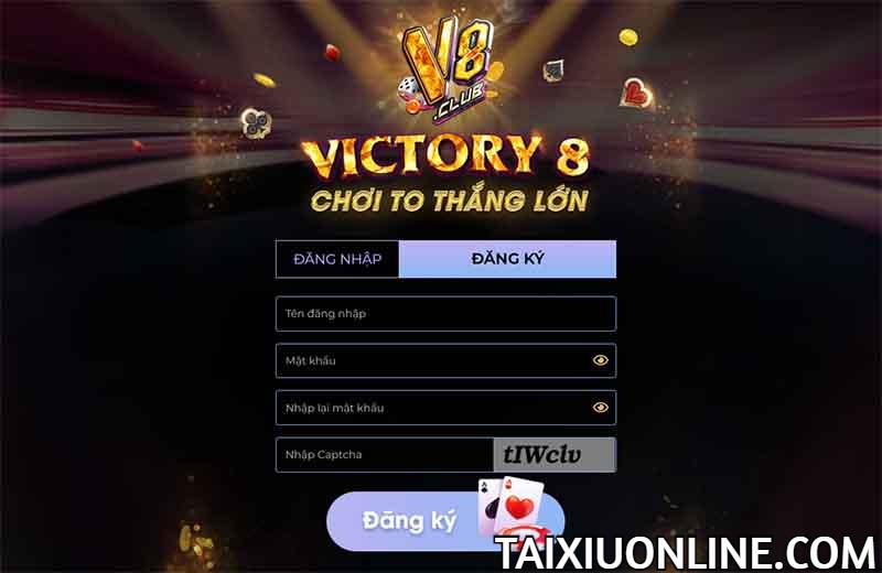 Đăng ký tài khoản V8club